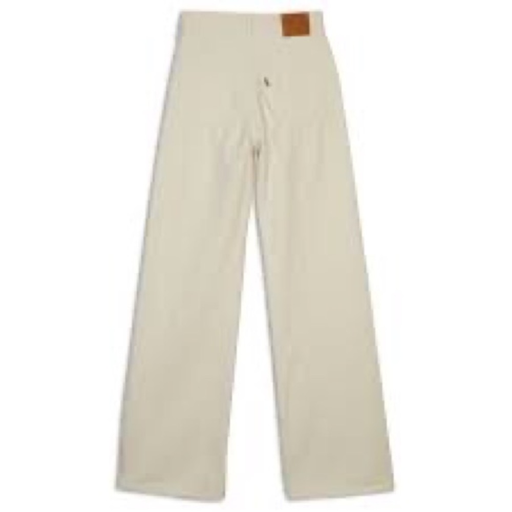 Levi Ribcage Ecru Jeans
